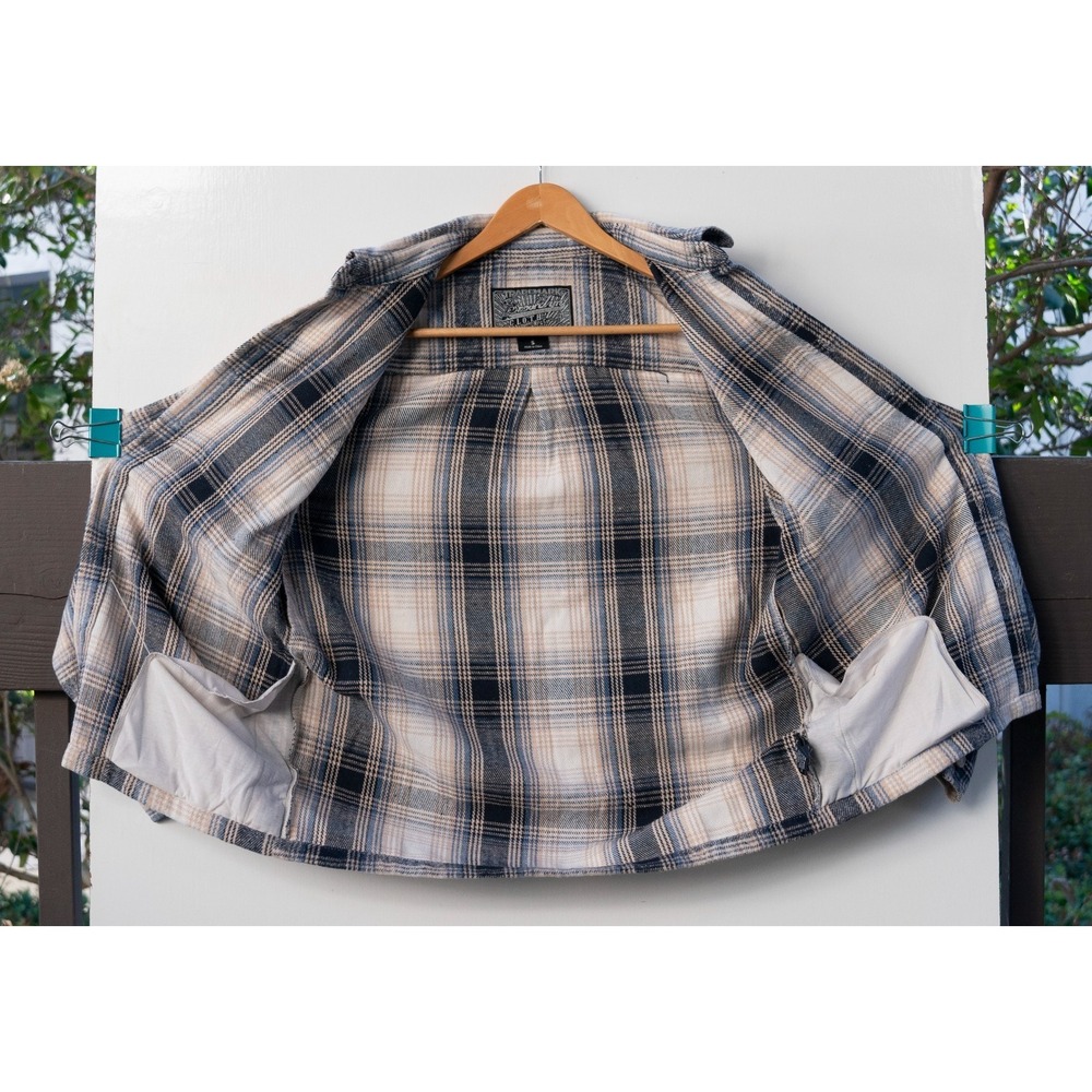 NWOT Brooklyn Cloth MFG. Co Shacket Jacket Flannel Size S - Picture 9 of 9